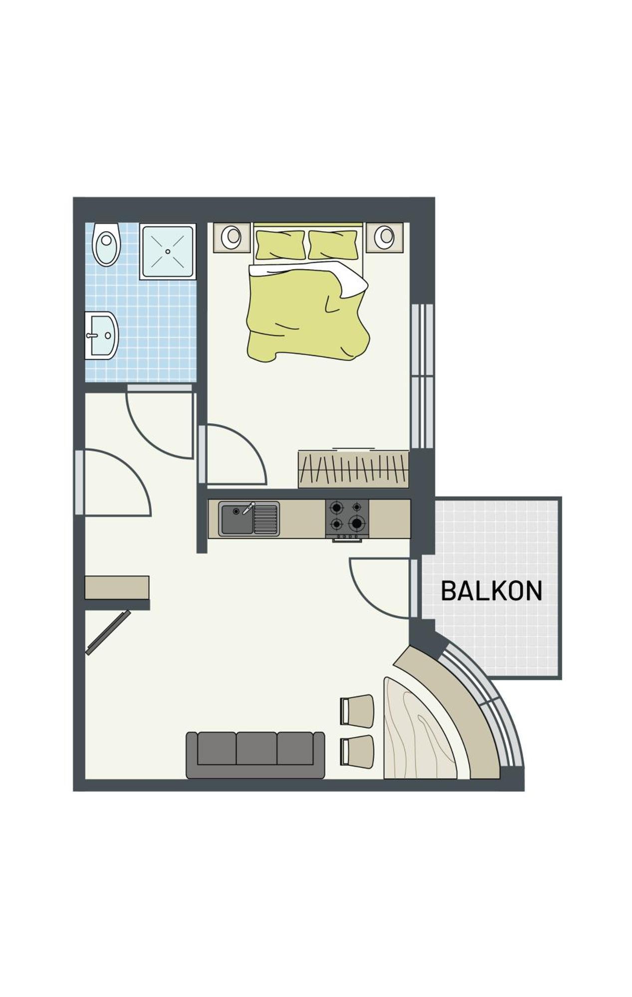 كاستلبيلو Residence Feldhof الغرفة الصورة